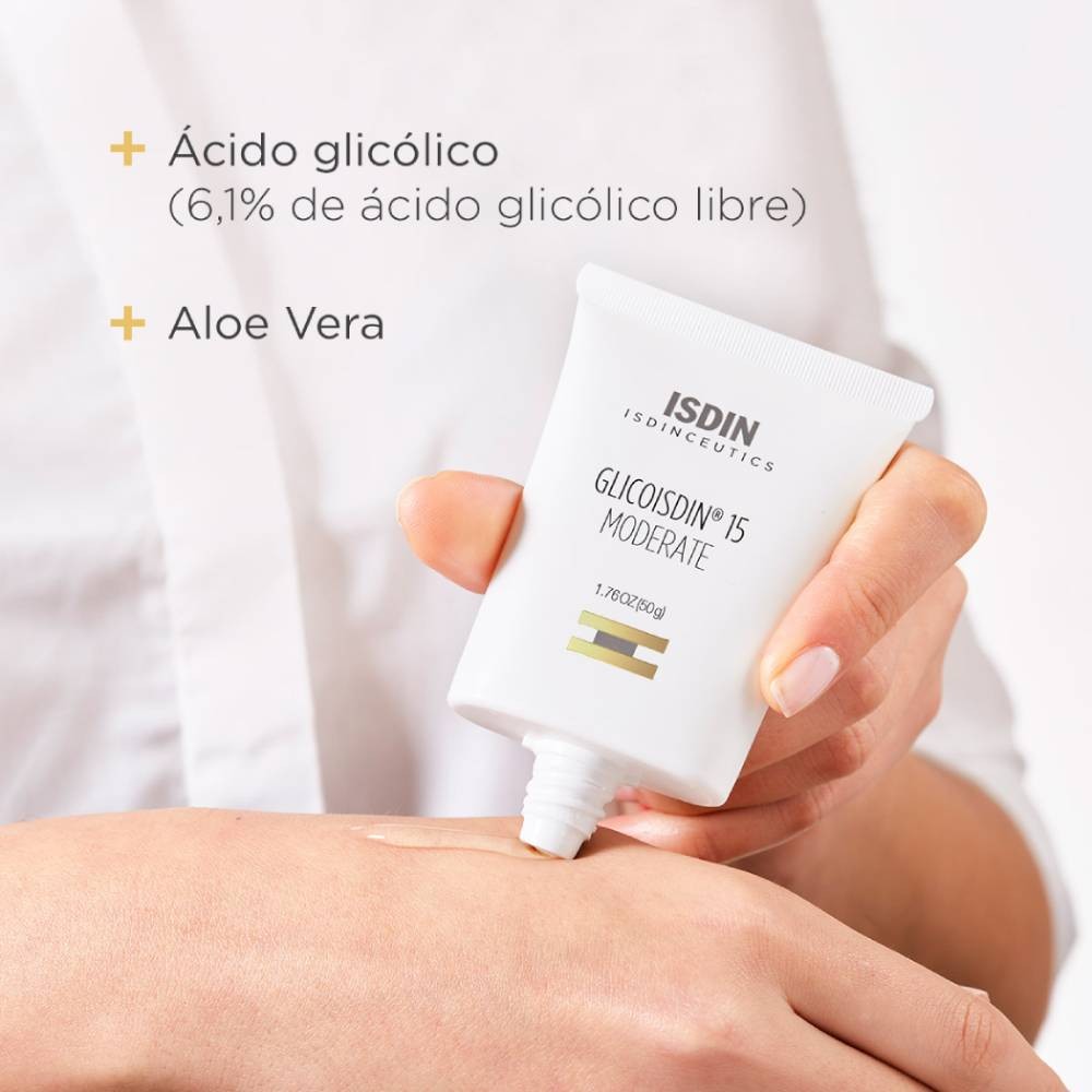 Glicoisdin 15% MODERATE Gel Facial Antiedad - 50 GRS